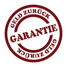Geld zurück Garantie