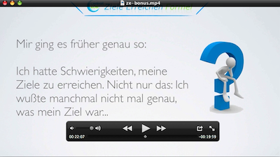 Ziele Video anschauen Ziele Video anschauen