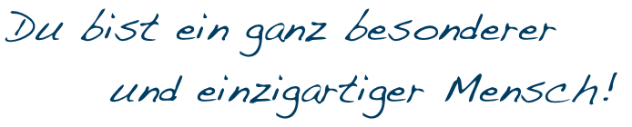 Du bist besonders
