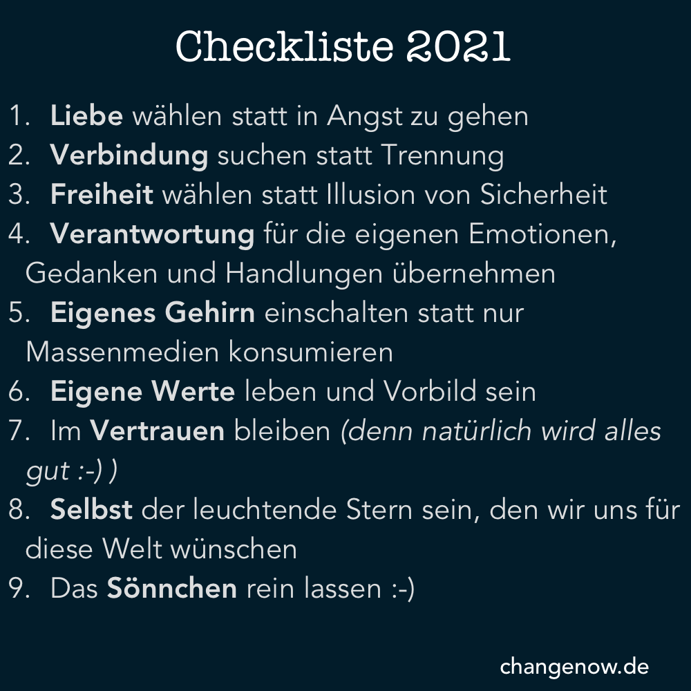 Checkliste
